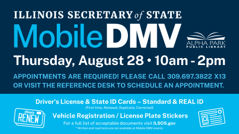 dark blue and light blue rectangles with white text