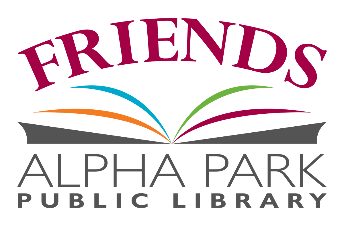 Friends of Alpha Park Public Library logo