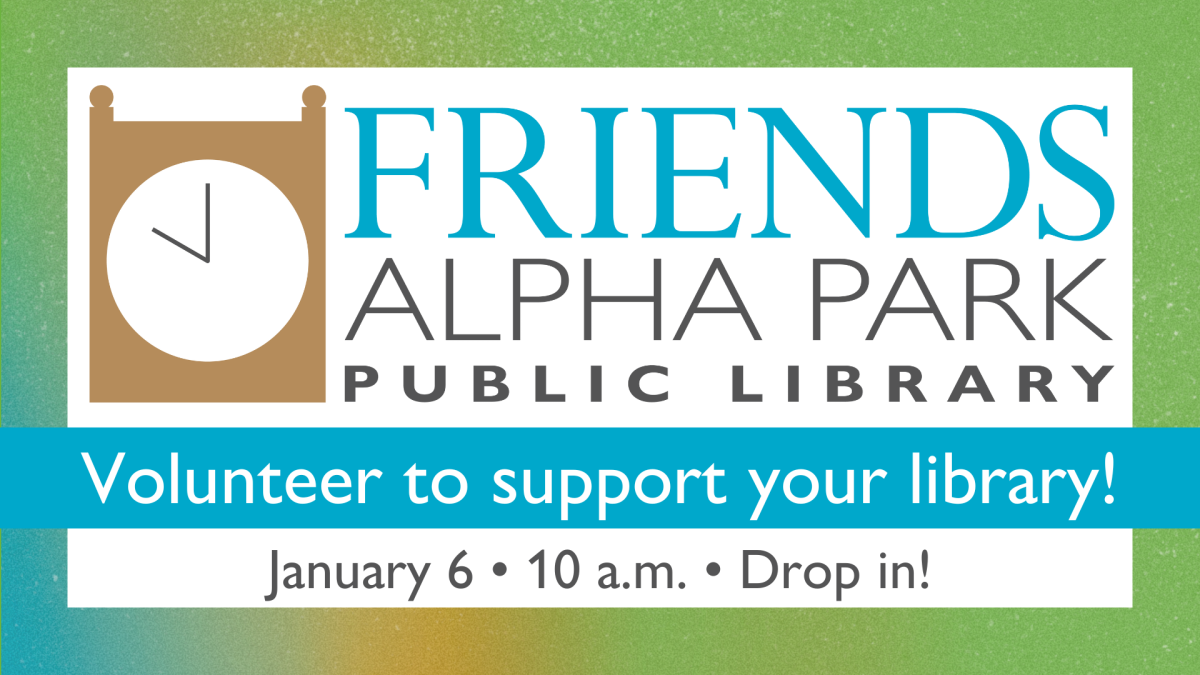 Friends logo with blue and green rectangles, white and gray text