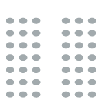 Multiple rows of chairs with a center aisle.