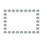 Chairs in a square or rectangle with the middle being open.